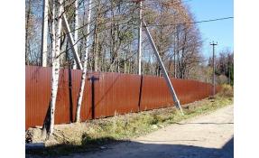 “Лесные пруды” Установка ограждений.