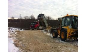 “Тихая речка” Строительство внутрипоселковой дороги