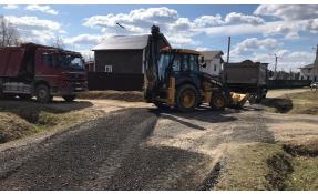 “Луговое” Плановый ремонт дорог