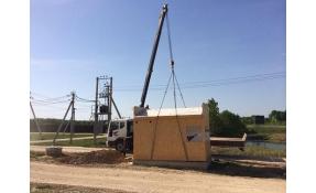 “Николины сады” Строительство КПП