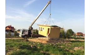 “Тихая речка” Строительство КПП