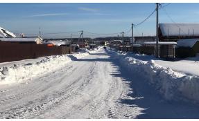 “Николины озёра” Зима в поселке