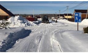 “Луговое” Зима в поселке