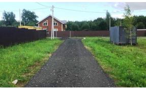 “Заповедное” Дороги в поселке