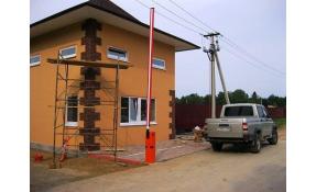 “Лесное” Установлен шлагбаум на въезде