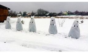 “Северный берег” Для торжественной встречи гостей построены!