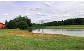 “Николины озёра” Подсыпан пляж в поселке