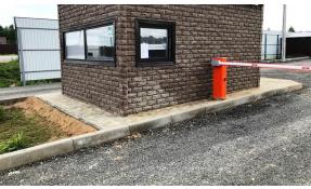 “Николины холмы” Мощение в зоне КПП