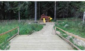 “Заповедное” Дорожка к детской площадке