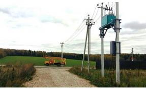 “Северный берег 1” Посёлок подключен к электроснабжению