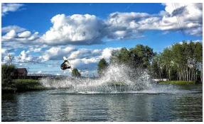 “Землетека” Жара в вейк-парке.