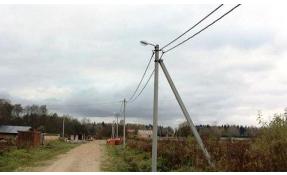 “Тихая речка” Уличное освещение