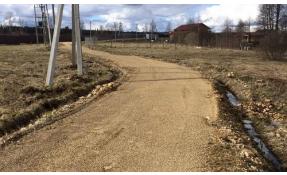 “Тихая речка” Сезонный ремонт дорог