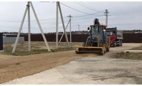 “Николины сады” Проведен сезонный ремонт дорог