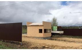 “Николины холмы” Строительство КПП