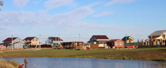 Берег пруда в Холмах