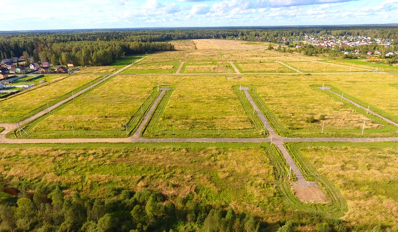 линии электропередач в Загородном